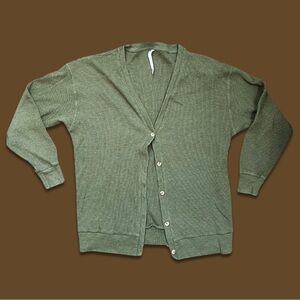 Group by Babaton Waffle Knit Cardigan